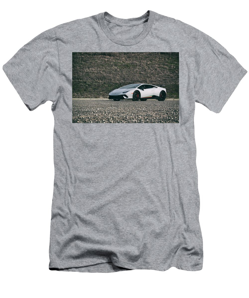 Lamborghini Huracan Performante Print Itzkirb Photography T-Shirt