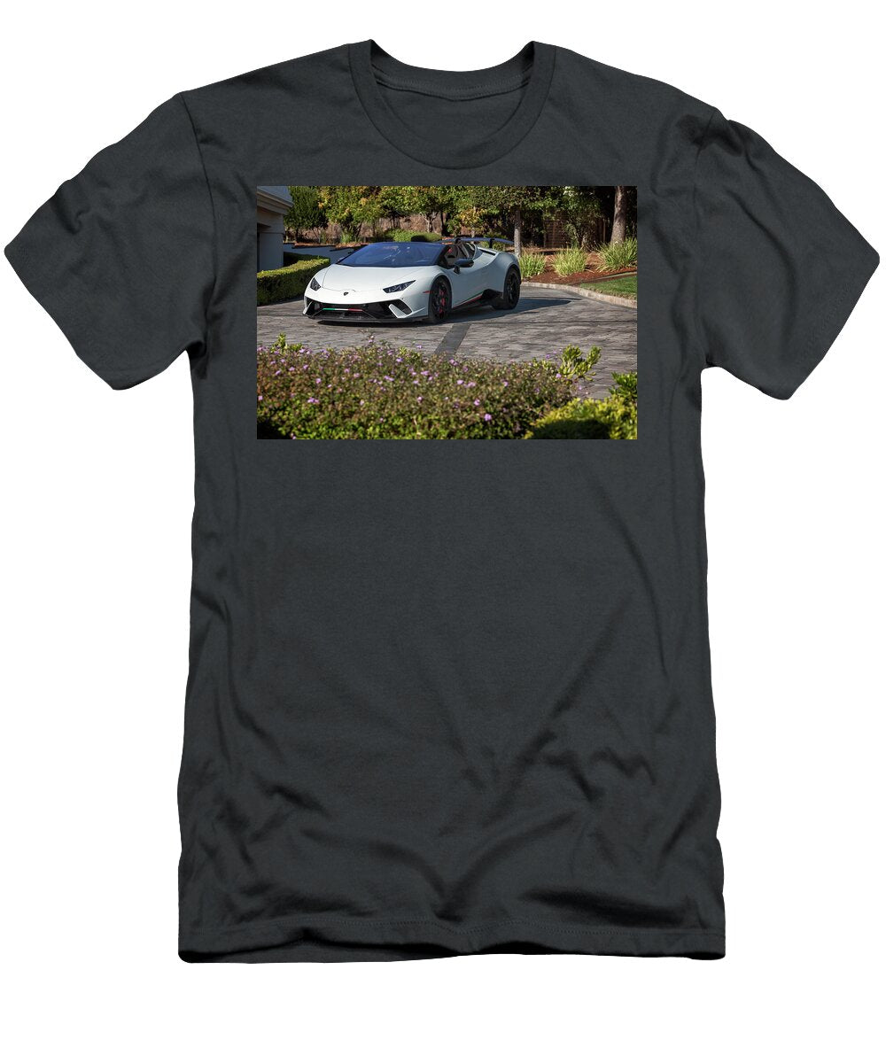 Lamborghini Huracan Superleggera Print Itzkirb Photography T-Shirt