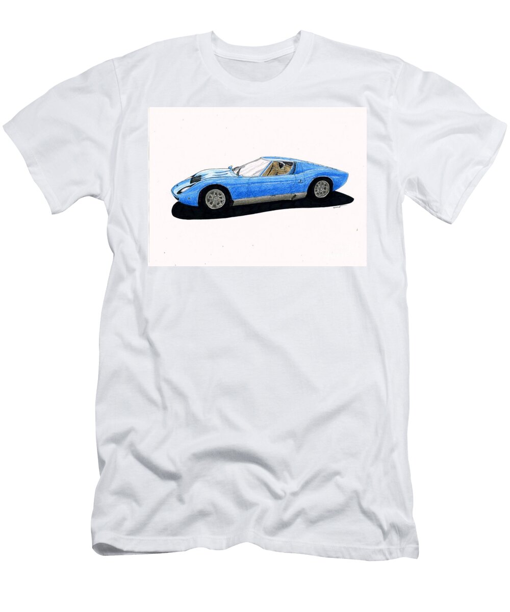 Lamborghini Miura Dan Poll T-Shirt