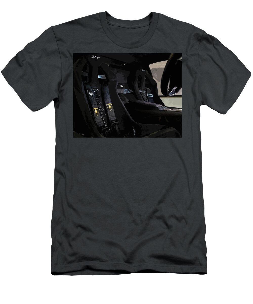 Lamborghini Murcielago Sv Interior Thespeedart T-Shirt