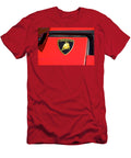 Lamborghini Shield on Black Dave Koontz T-Shirt