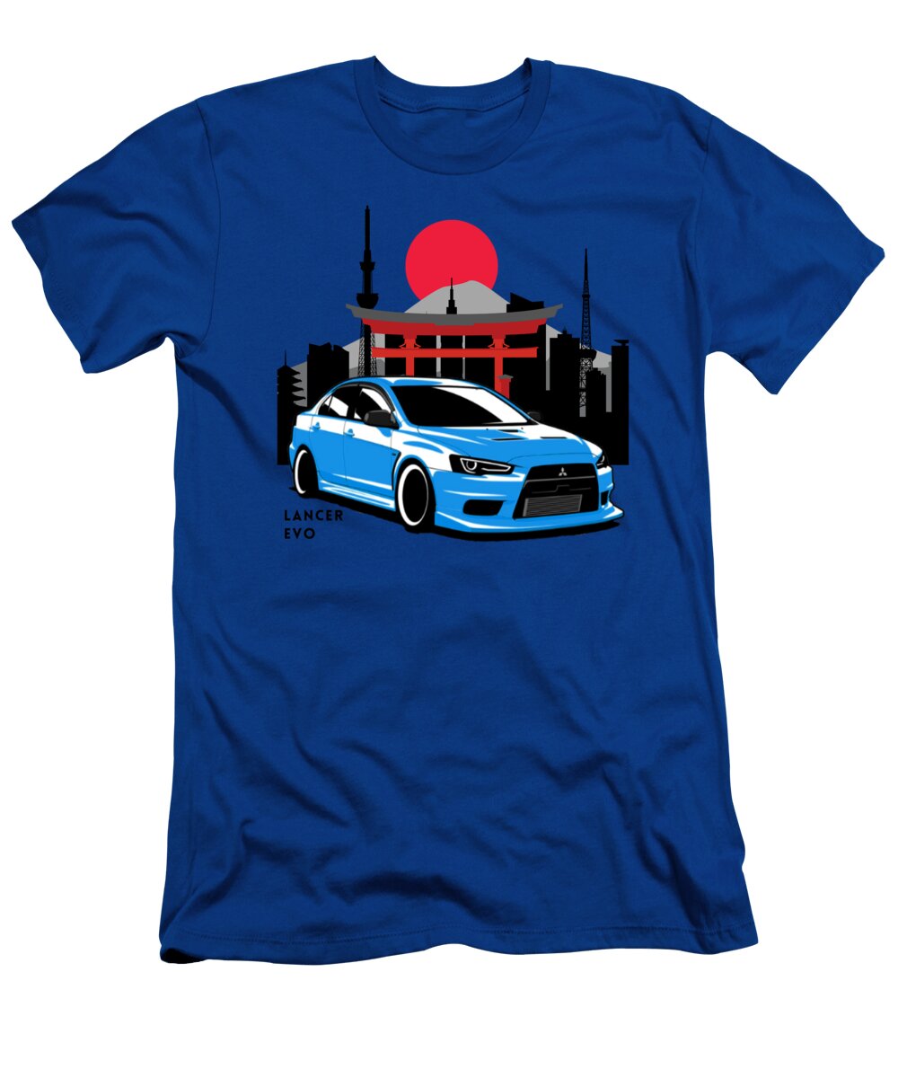 Lancer Evolution Moto Shift T-Shirt