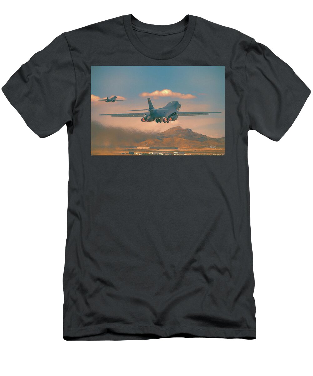Lancers Away David Luebbert T-Shirt