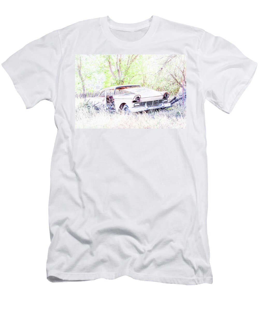 Landscape Pink Fairlane Galisteo Nm B10n Otri Park T-Shirt