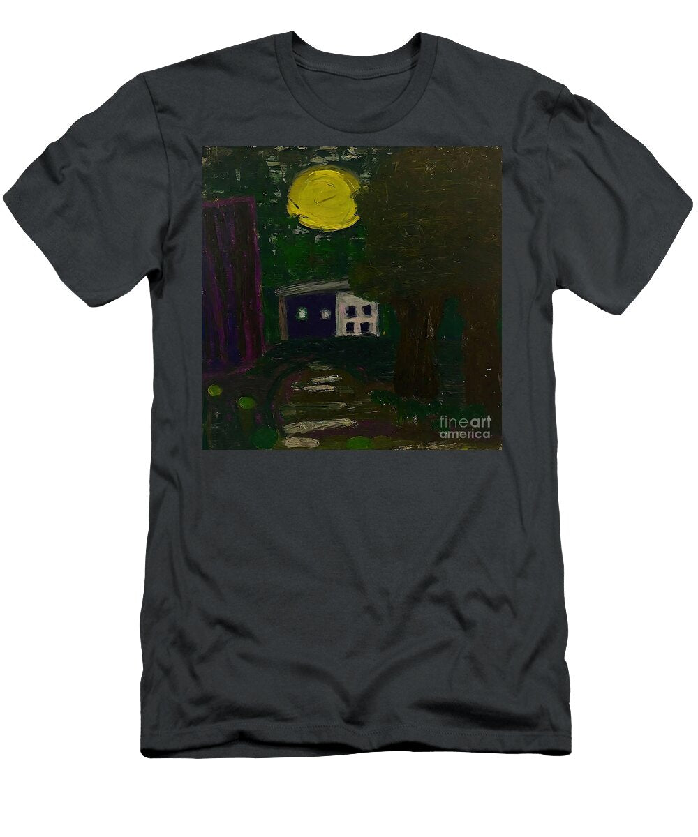 Landscapemoody Painting Painting Trees Moody Painting Abstract L N Akkash T-Shirt