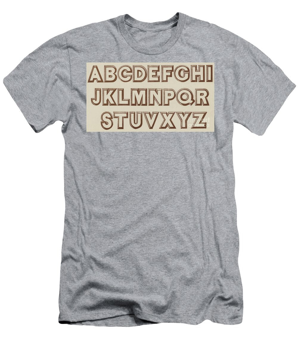 Large Relief English School T-Shirt