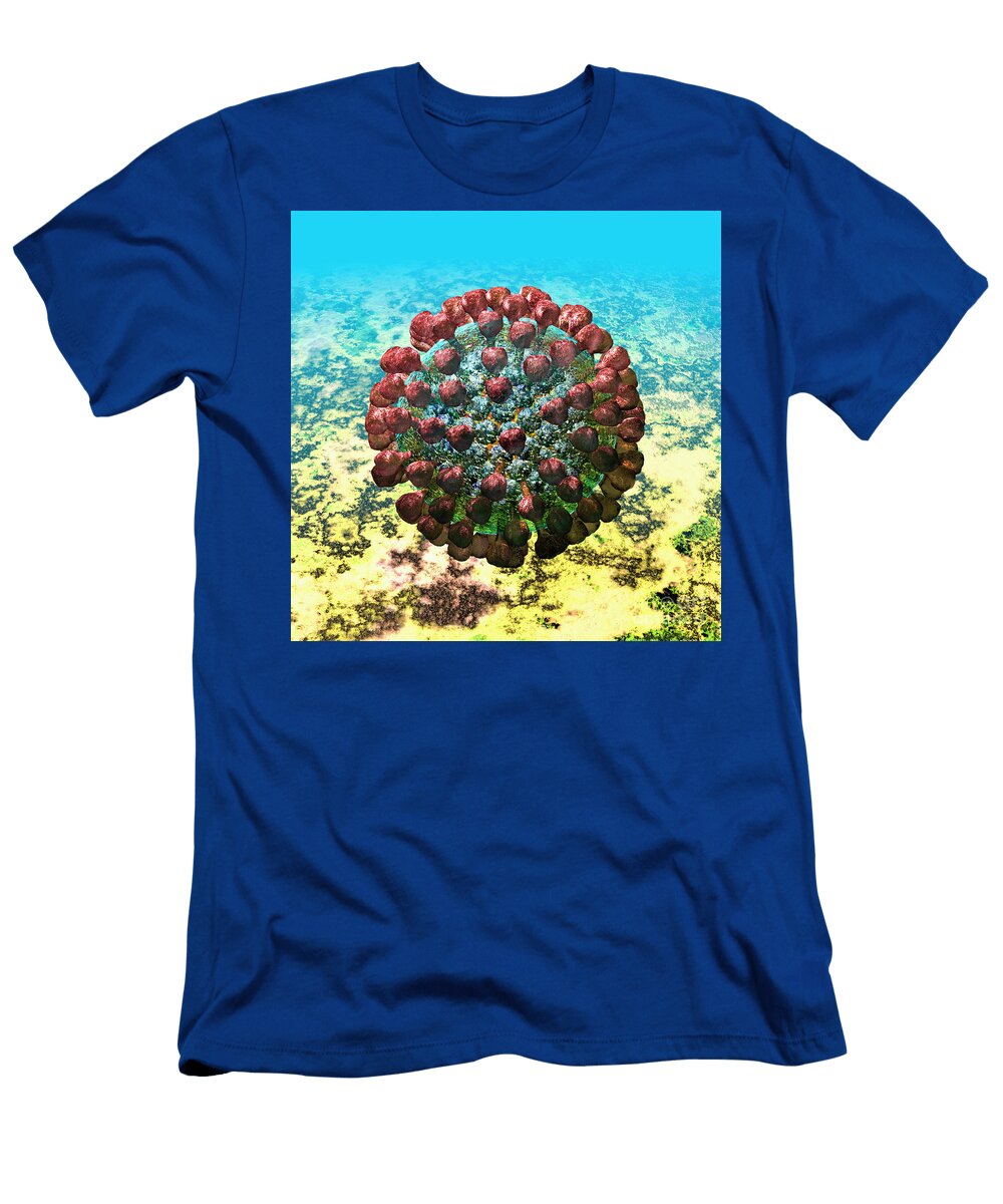 Lassa Virus 4 Russell Kightley T-Shirt