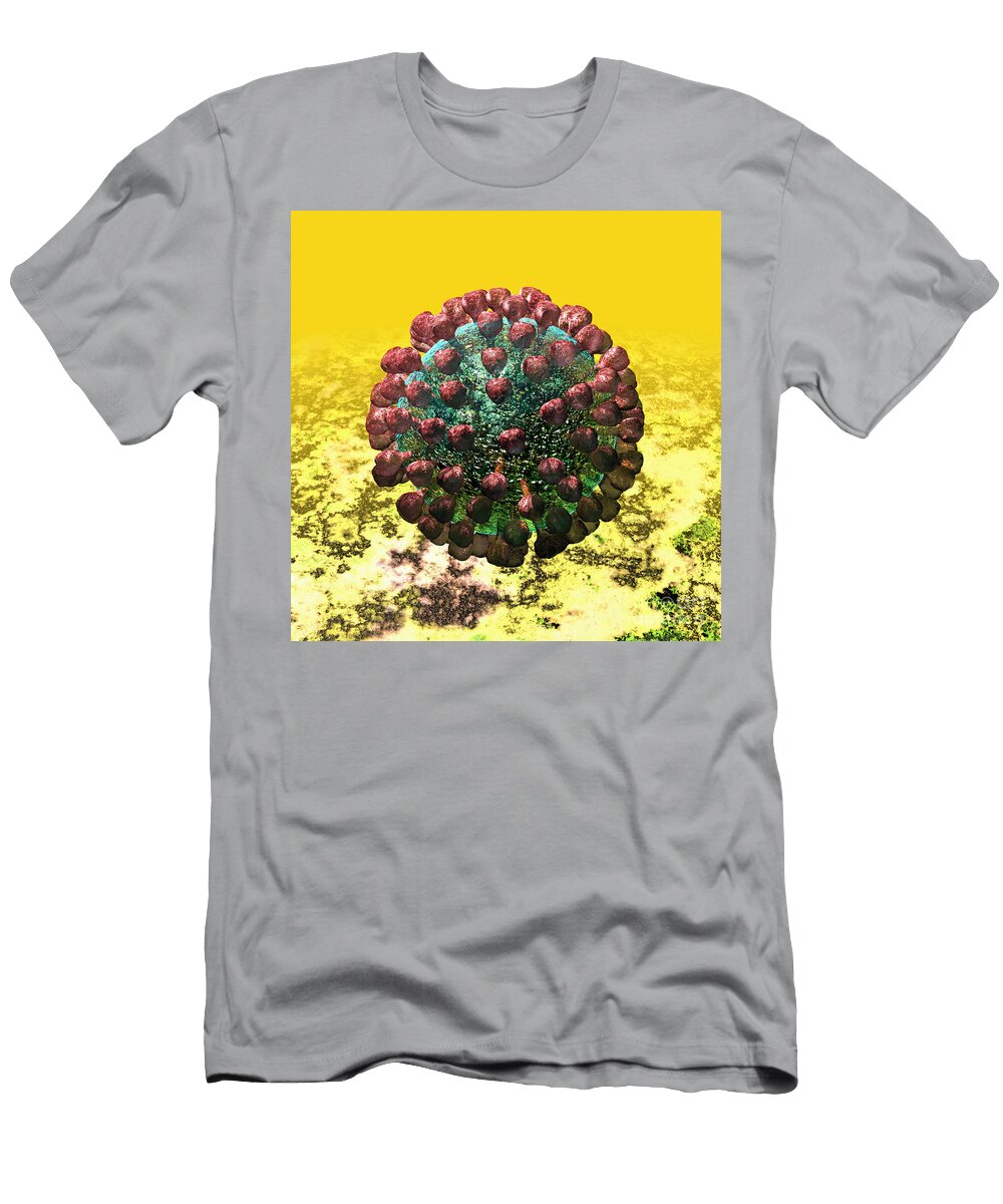 Lassa Virus 5 Russell Kightley T-Shirt