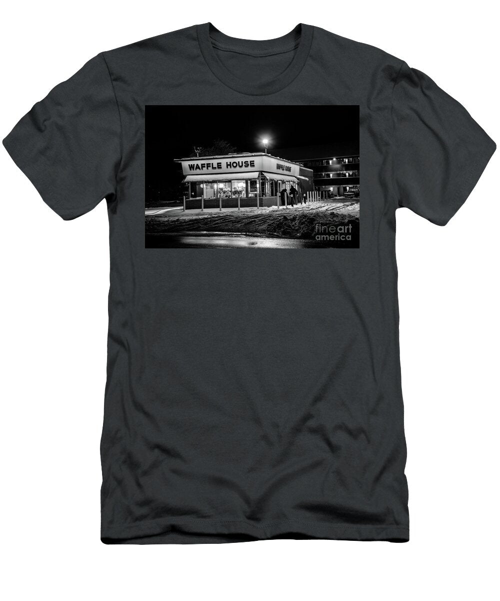 Late Night At Waffle House Fineartroyal Joshua Mimbs T-Shirt