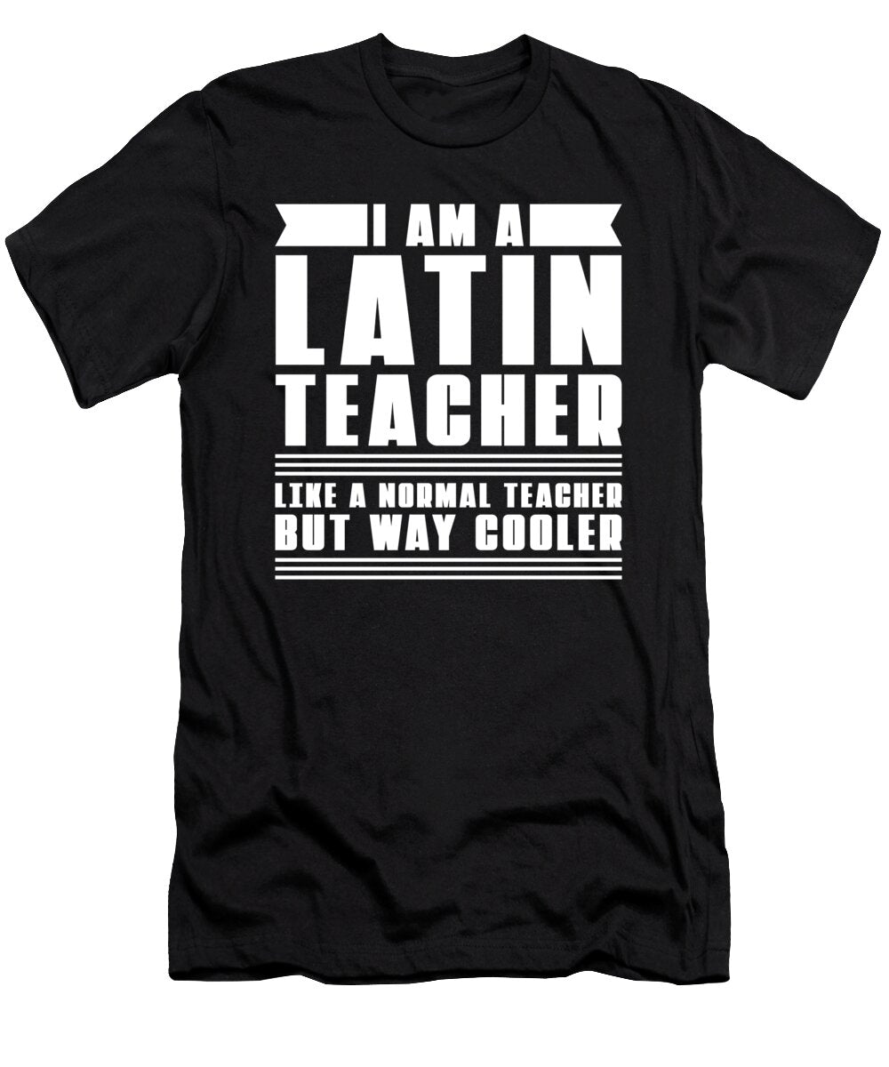 Latin Teacher Educator Professor Bobby Bubble T-Shirt