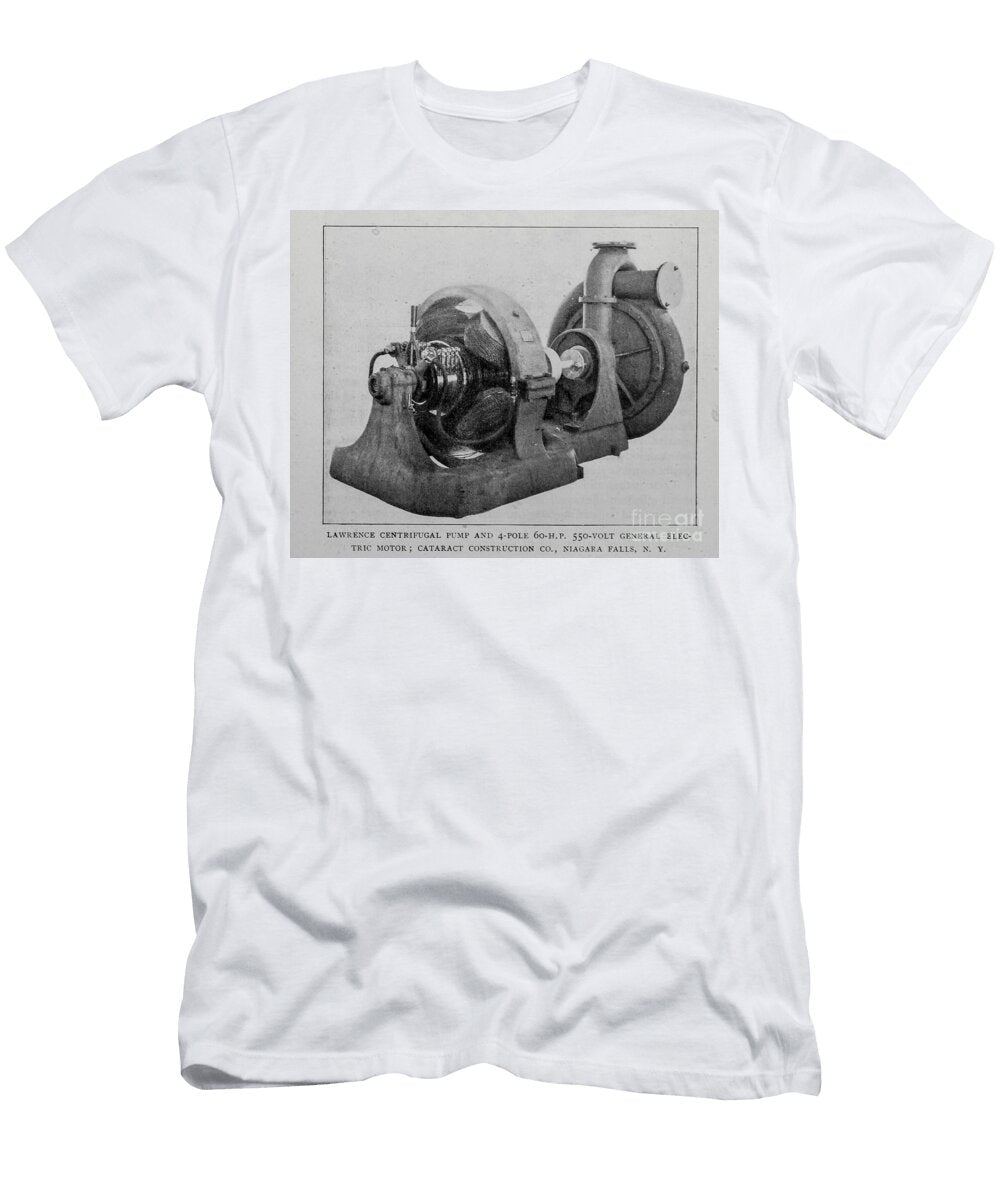 Lawrence Centrifugal Pump Ac1 Historic Illustrations T-Shirt