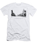 Lawrence Downtown in Two Colors Long Shot T-Shirt