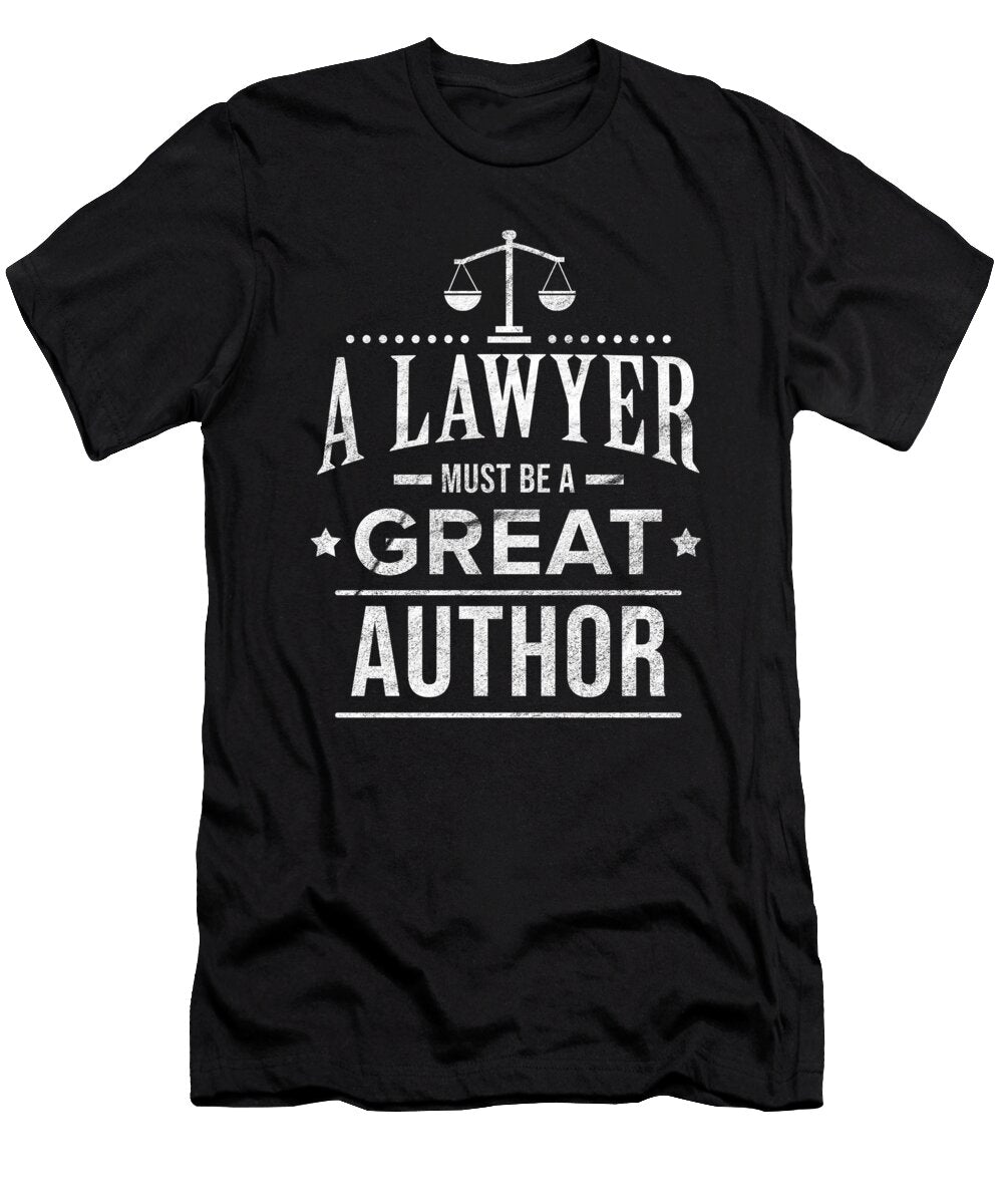 Lawyer Author Law Student Attorney Advocate Gift Teequeen2603 T-Shirt