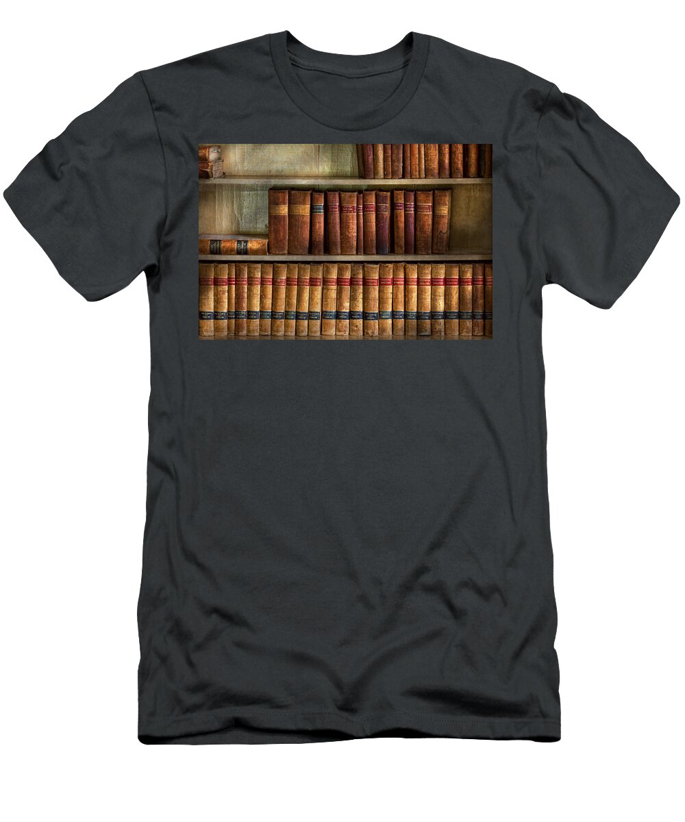 Lawyer Books Law Books Mike Savad T-Shirt