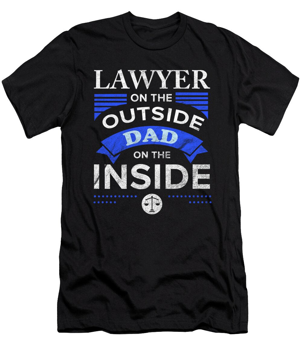 Lawyer Dad Law Student Attorney Advocate Gift Teequeen2603 T-Shirt
