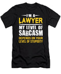 Lawyer Gift Funny Sarcastic Saying Dusan Vrdelja T-Shirt