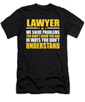 Lawyer Gift Problem Solver Saying Dusan Vrdelja T-Shirt