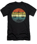 Lawyer Gift Retro Sunset Scale of Justice Student Law School 1 T-Shirt