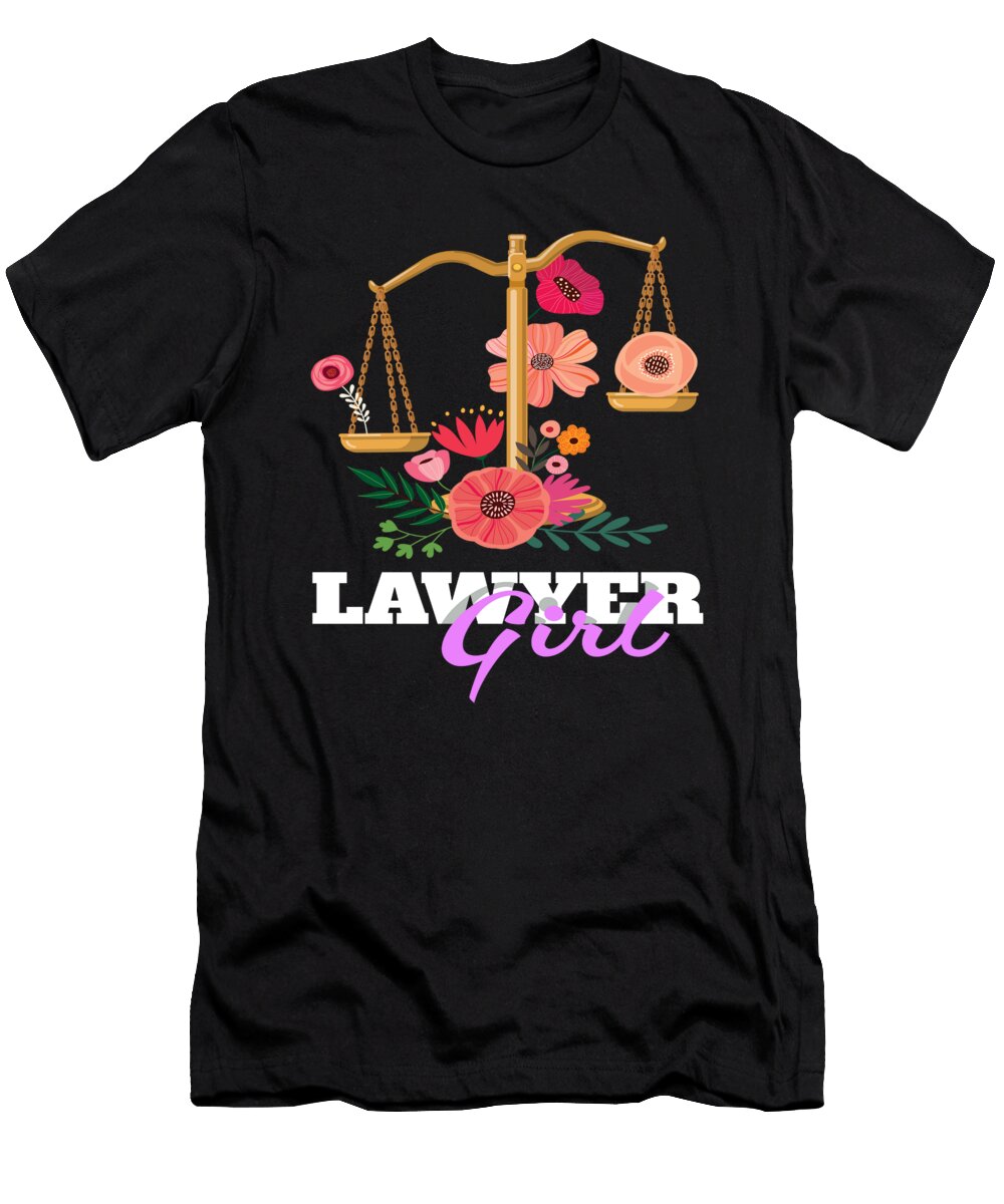 Lawyer Girl Lawyer Lawyer Law Moon T-Shirt