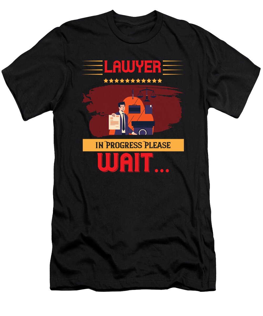 Lawyer in Progress Please Wait the Primal Matriarch Art T-Shirt