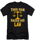 Lawyer Law Attorney Jurist Lawyer Crazy Squirrel T-Shirt