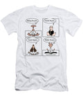 Lawyer Meditating Over the Happy Thought of Billable Hours Tim Obrien T-Shirt