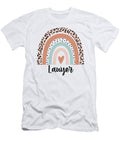 Lawyer Rainbow Leopard Funny Lawyer Gift Jensen Cena T-Shirt