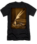 Lawyer the Brief Starts Here Black and White Paul Ward T-Shirt