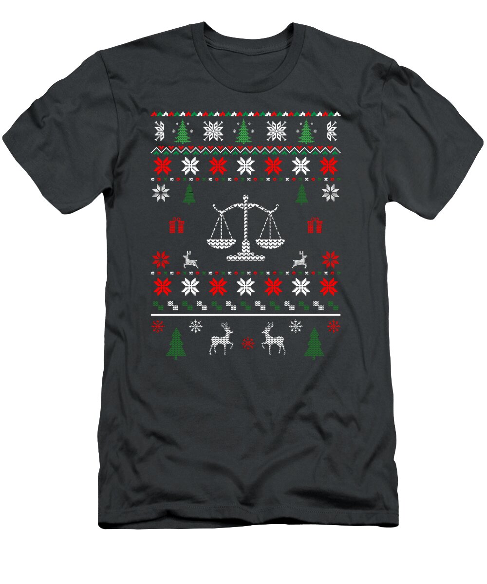 Lawyer Ugly Design Best Lawyer Lover Gift for Christmas Present Rorank Amber T-Shirt