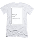 Lawyer Watercolor Design Map Quote Definiton Vivid Pixel Prints T-Shirt