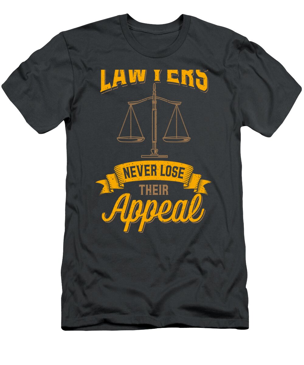 Lawyers Never Lose Funny Lawyer Law School Annagw Kucha T-Shirt