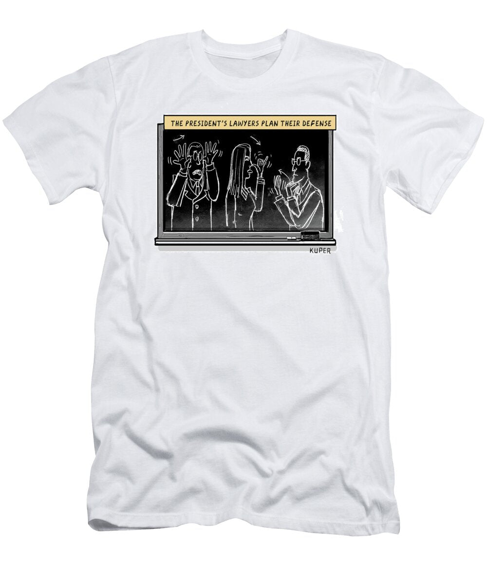 Lawyers Plan Their Defense Peter Kuper T-Shirt