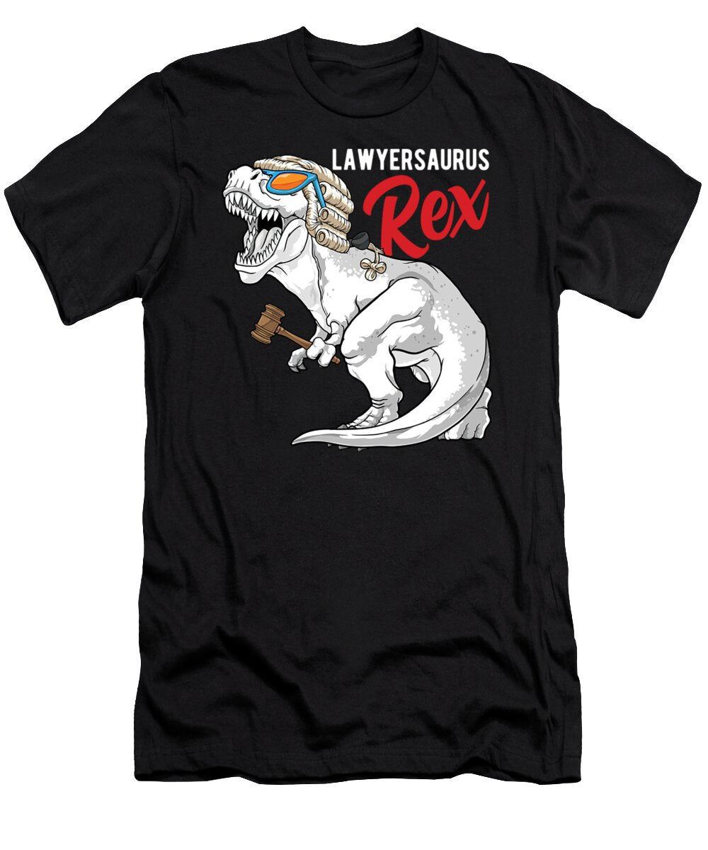 Lawyersaurus Rex Lawyer Saurus T Rex Attorney Dinosaur Judge Aril Sahril T-Shirt