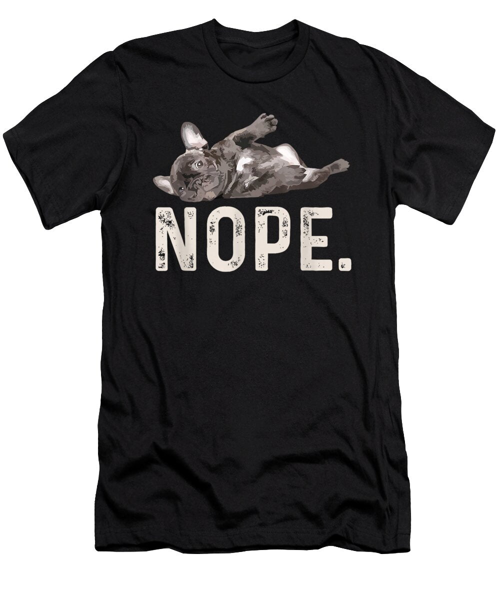 Lazy French Bulldog Classiic T-Shirt