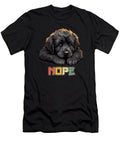 Lazy Newfoundland Dog Nope Natalie Lidford T-Shirt