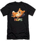 Lazy Pomchi Dog Nope Natalie Lidford T-Shirt