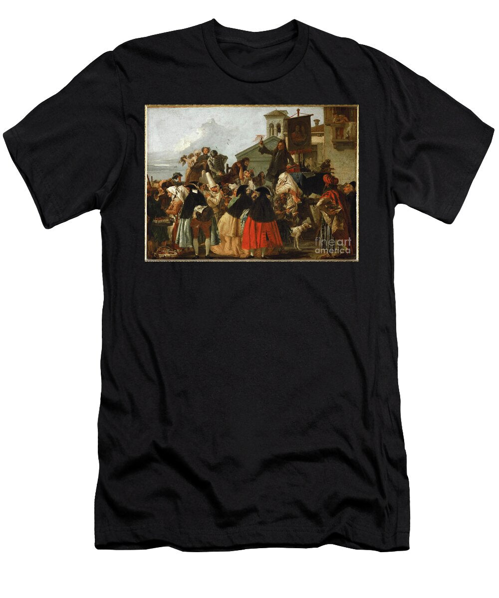 Le Charlatan the Dentist Giandomenico Tiepolo T-Shirt