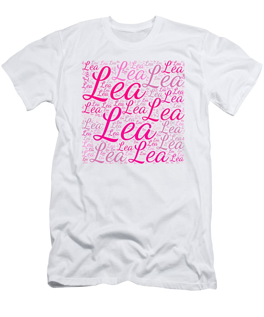 Lea Names Without Frontiers Vidddie Publyshd T-Shirt