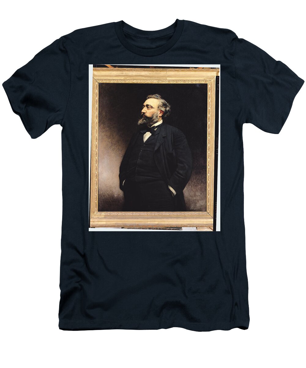 Leon Gambetta 1838 82 Oil on Canvas Leon Joseph Florentin Bonnat T-Shirt