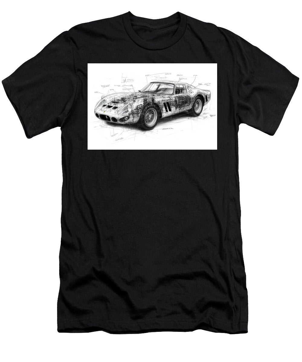 Leonardos Study of Racing Elegance Frederick Vellani T-Shirt