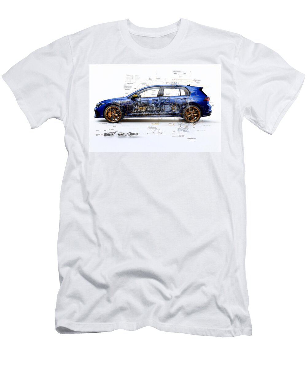 Leonardos Vision of Awd Performance Frederick Vellani T-Shirt