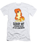 Leopard Gecko Kids School My Leopard Gecko Ate My Homework Eq Designs T-Shirt