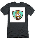 Leopard Mechanic Spanner Monkey Wrench Crest Cartoon Aloysius Patrimonio T-Shirt