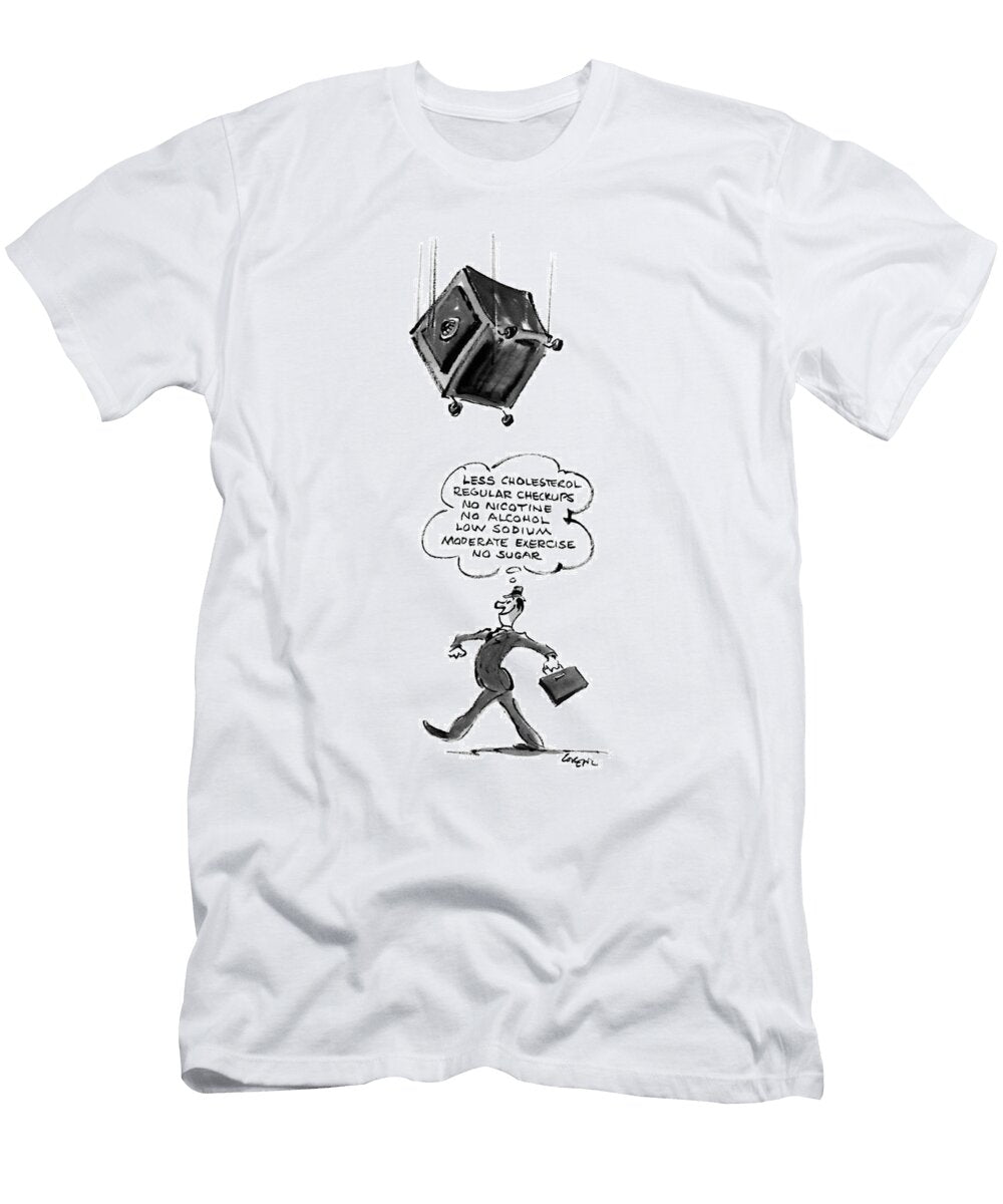 Less Cholesterol Regular Checkups Lee Lorenz T-Shirt