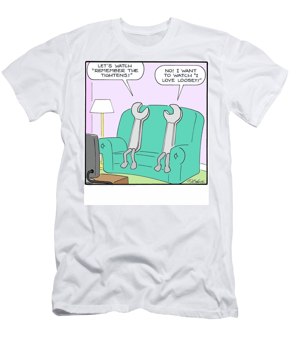 Lets Watch Remember the Tightens No I Want to Watch I Andy White T-Shirt