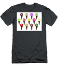 Letter a M Ice Cream Cones Bigalbaloo Stock T-Shirt