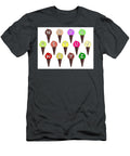 Letter N Z Ice Cream Cones Bigalbaloo Stock T-Shirt