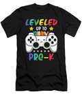 Leveled Up to Pre K Controller Design Licensed Art T-Shirt