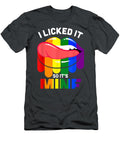 Lgbtq I Licked It So Its Mine Rainbow Lips Eloyw Zelda T-Shirt