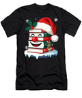 Librarian Book Santa Hat Reader Snow Pajamas Sophie Eleanor T-Shirt